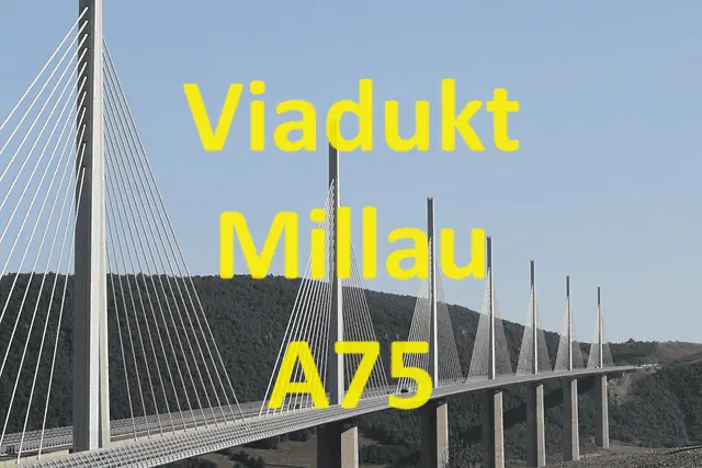 A75 autobahnhotel Viadukt Millau