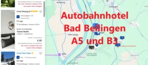 Finden Sie ein Autobahnhotel an der A5 und B3, in der Nähe von Bad Bellingen, im Bundesland Baden-Württemberg, auf der Hotelkarte über Google Maps