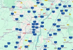 Finden Sie ein Autobahnhotel an der A4 und A35/E25, in der Nähe von Straßburg, mit aktuellen Preisen auf der Hotelkarte über Google Maps